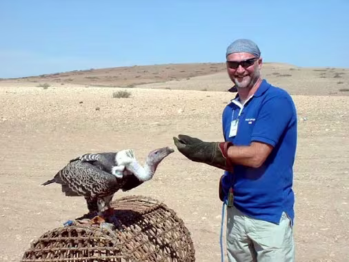 Vulture on location with Peter Bloom